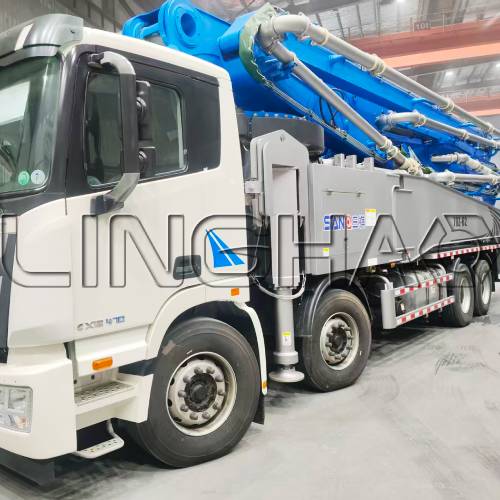 62m boom pump truck ready for shipment to Uganda